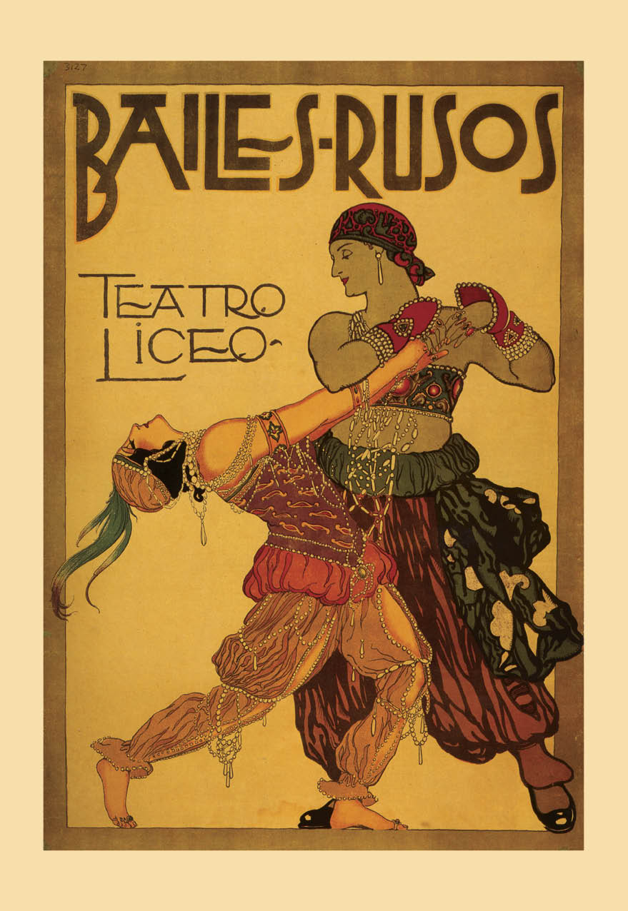 bailes rusos carteles editorial graficas maxtor valladolid