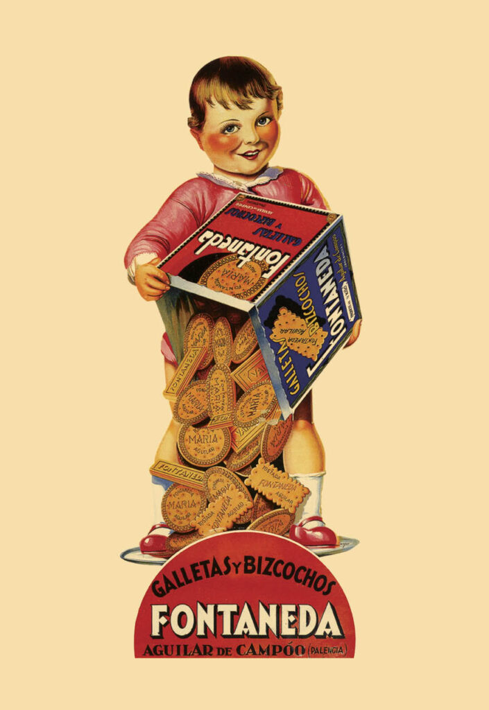 galletas fontaneda carteles graficas maxtor valladolid
