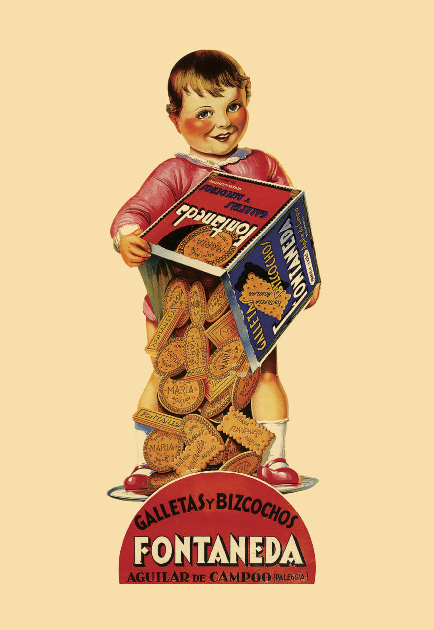 galletas fontaneda carteles graficas maxtor valladolid