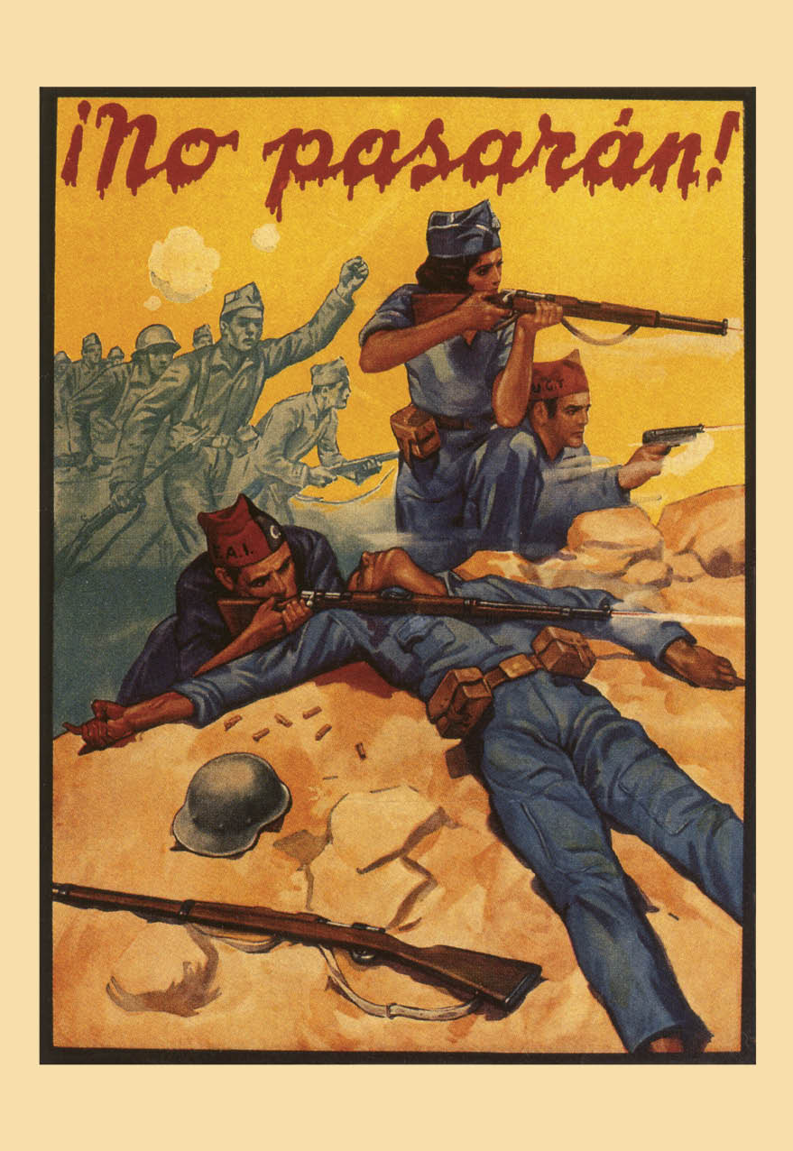 no pasaran carteles graficas maxtor valladolid