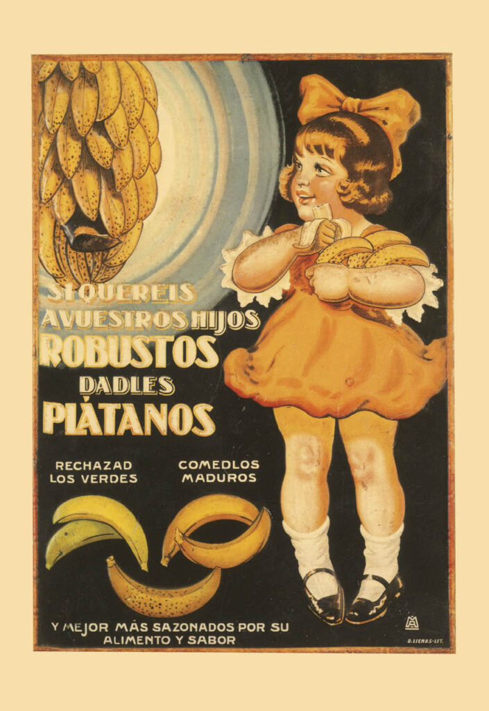 quereis hijos robustos platanos carteles graficas maxtor valladolid