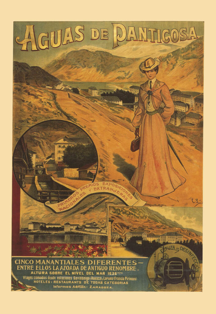 aguas panticosa carteles graficas maxtor valladolid