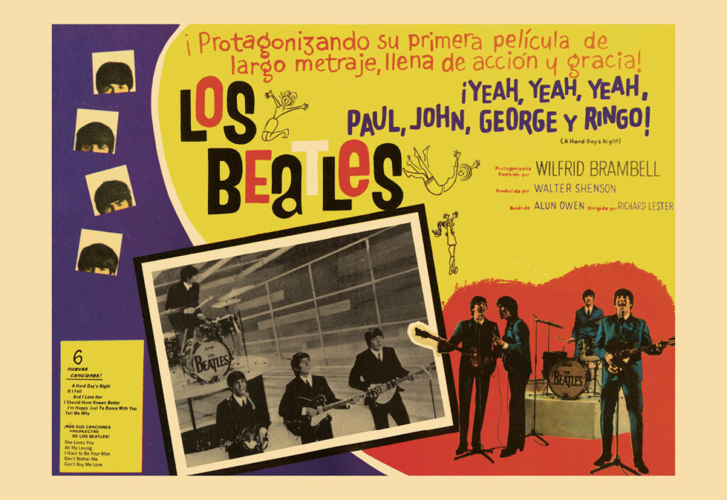 cine beatles cartelera carteles graficas maxtor valladolid