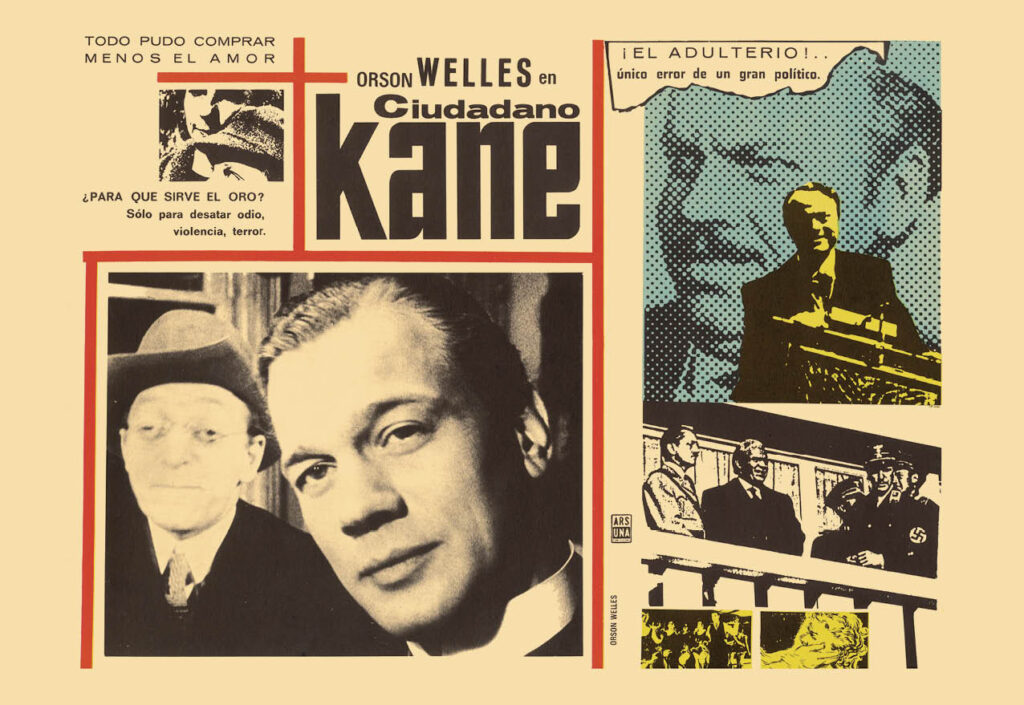 cine ciudadano kane cartelera carteles graficas maxtor valladolid