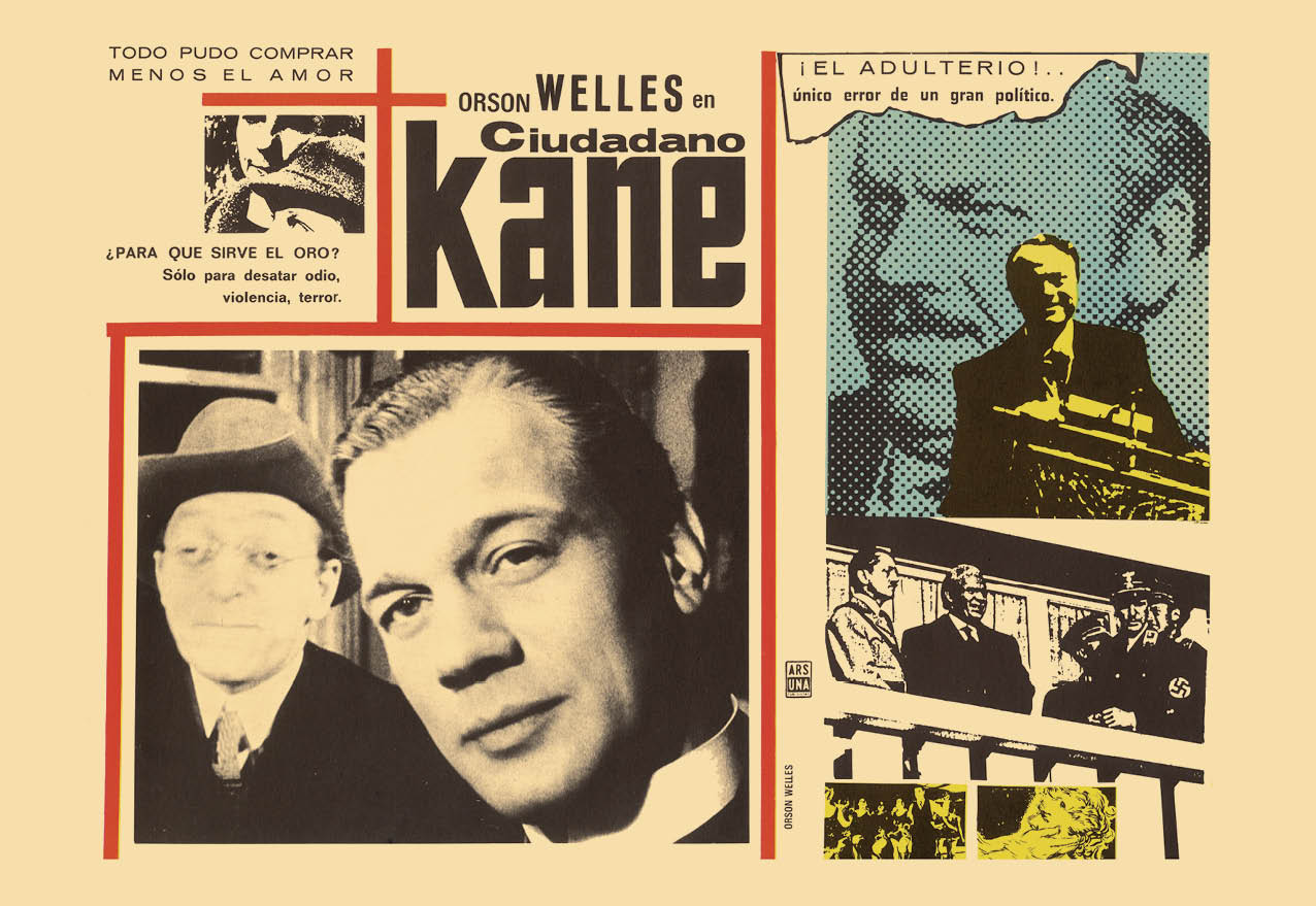 cine ciudadano kane cartelera carteles graficas maxtor valladolid