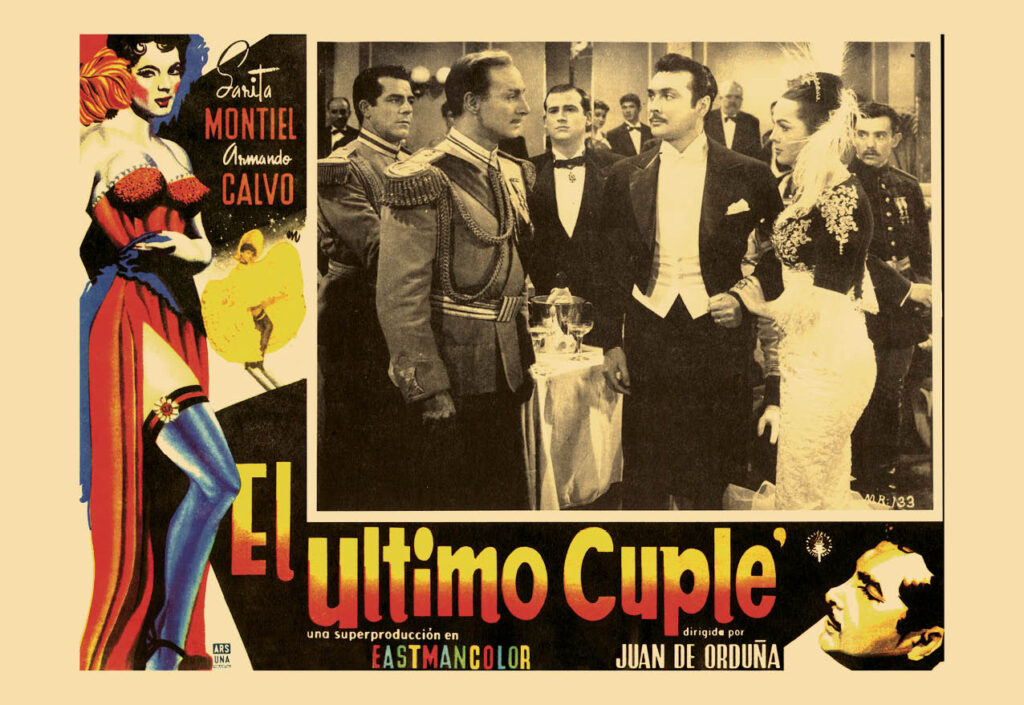 cine ultimo cuple cartelera carteles graficas maxtor valladolid