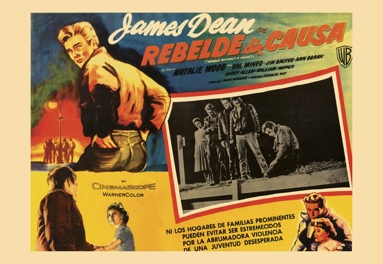 cine rebelde sin causa cartelera carteles graficas maxtor valladolid