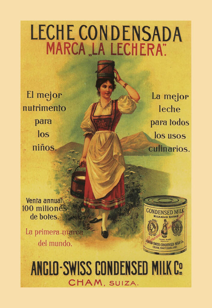 leche condensada marca lechera carteles graficas maxtor valladolid