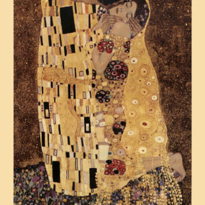 beso klimt carteles graficas maxtor valladolid