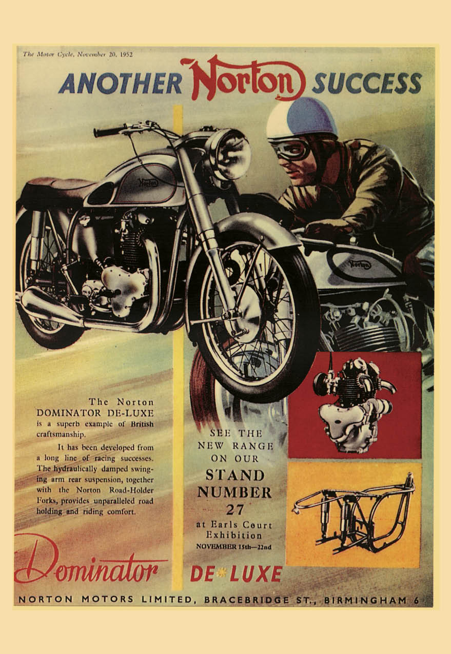 another norton success carteles graficas maxtor valladolid