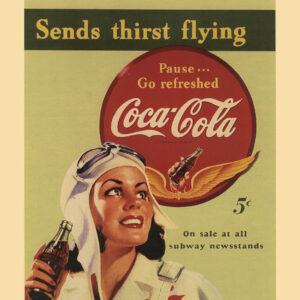 cocacola sends thirst flying carteles graficas maxtor valladolid