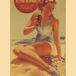 cocacola delicious refreshing carteles graficas maxtor valladolid