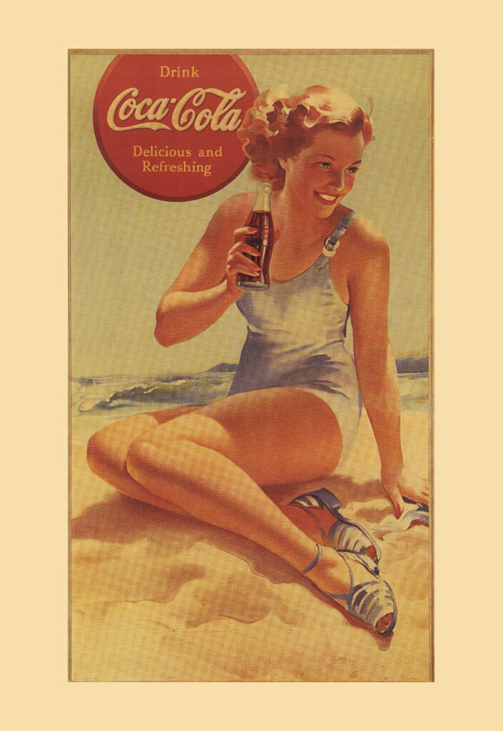 cocacola delicious refreshing carteles graficas maxtor valladolid