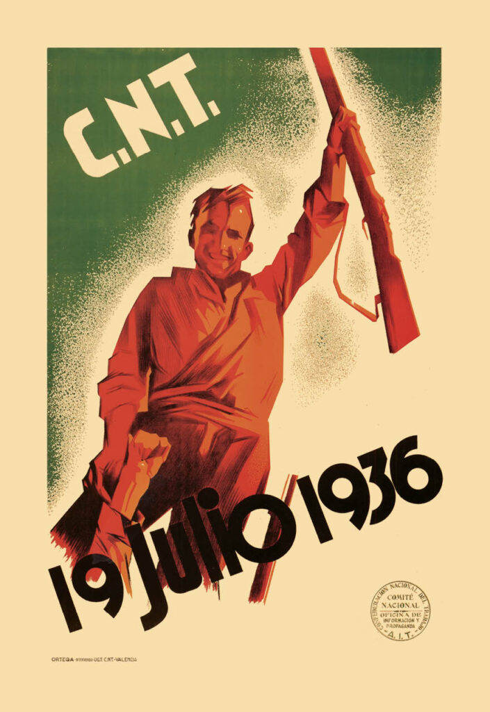CNT julio 1936 carteles graficas maxtor valladolid