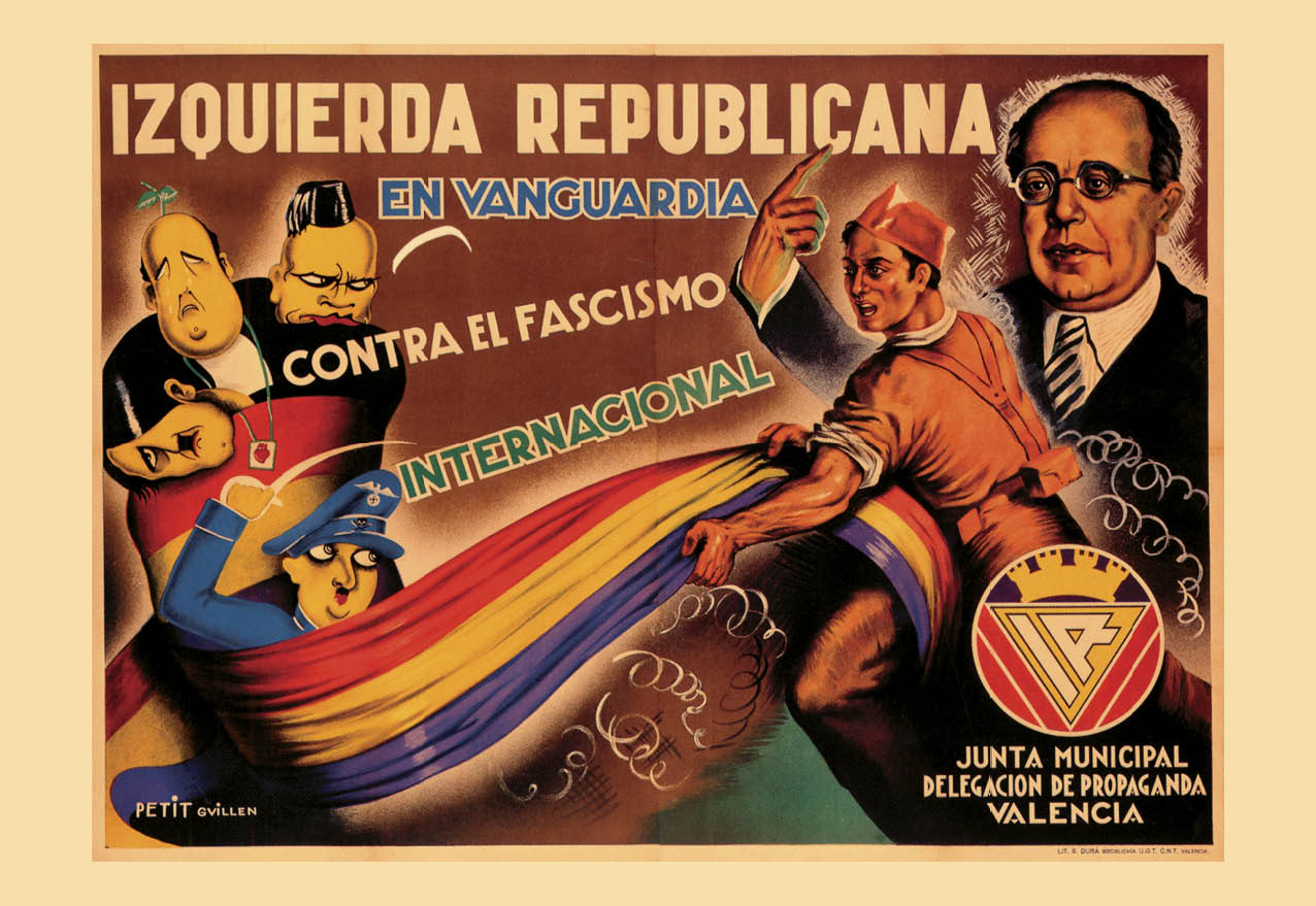 izquierda republicana carteles graficas maxtor valladolid