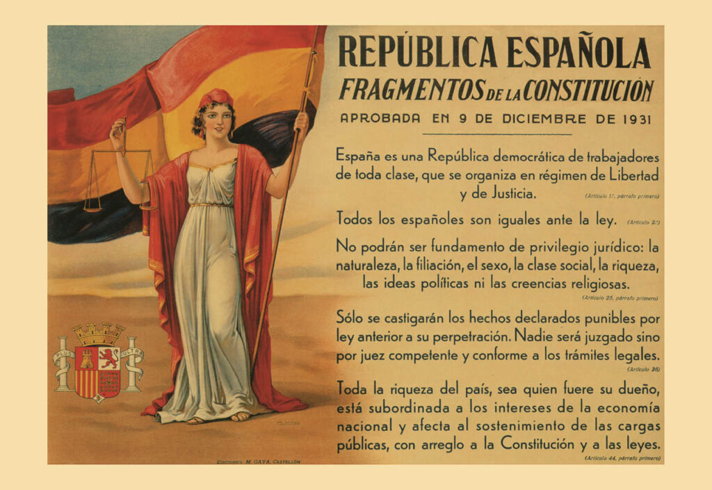 republica fragmentos constitucion carteles graficas maxtor valladolid