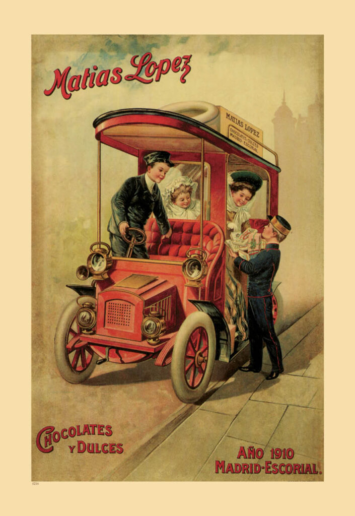 chocolates matias lopez 1910 carteles graficas maxtor valladolid