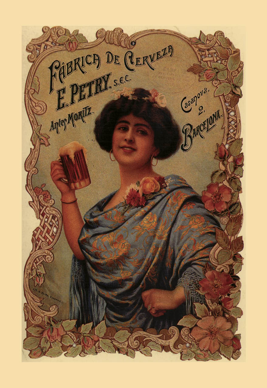 fabrica cerveza petry carteles graficas maxtor valladolid
