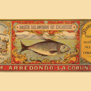 bonito salmonado escabeche coruña carteles graficas maxtor valladolid