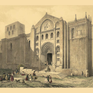 vista catedral zamora laurence shand carteles graficas maxtor valladolid