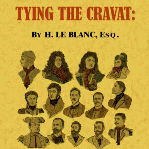 The art of tying the cravat