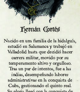 Marcapáginas "Hernán Cortés"