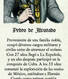 Marcapáginas "Pedro de Alvarado"