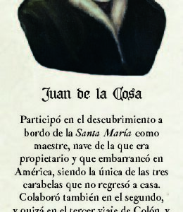 Marcapáginas "Juan de la Cosa"