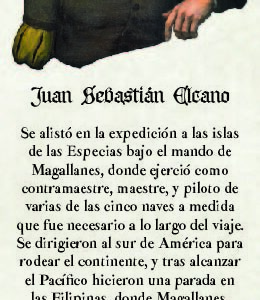 Marcapáginas "Juan Sebastián Elcano"