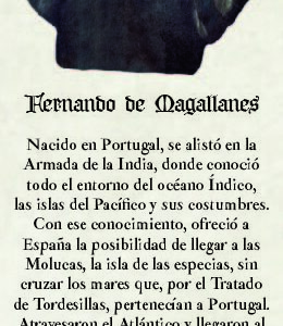 Marcapáginas "Fernando de Magallanes"