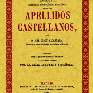 Apellidos castellanos. Ensayo histórico