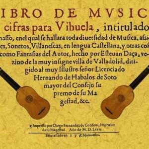 Libro de música en cifras para Vihuela, intitulado el Parnasso