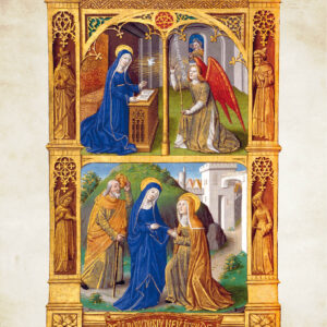 La anunciación de la Virgen