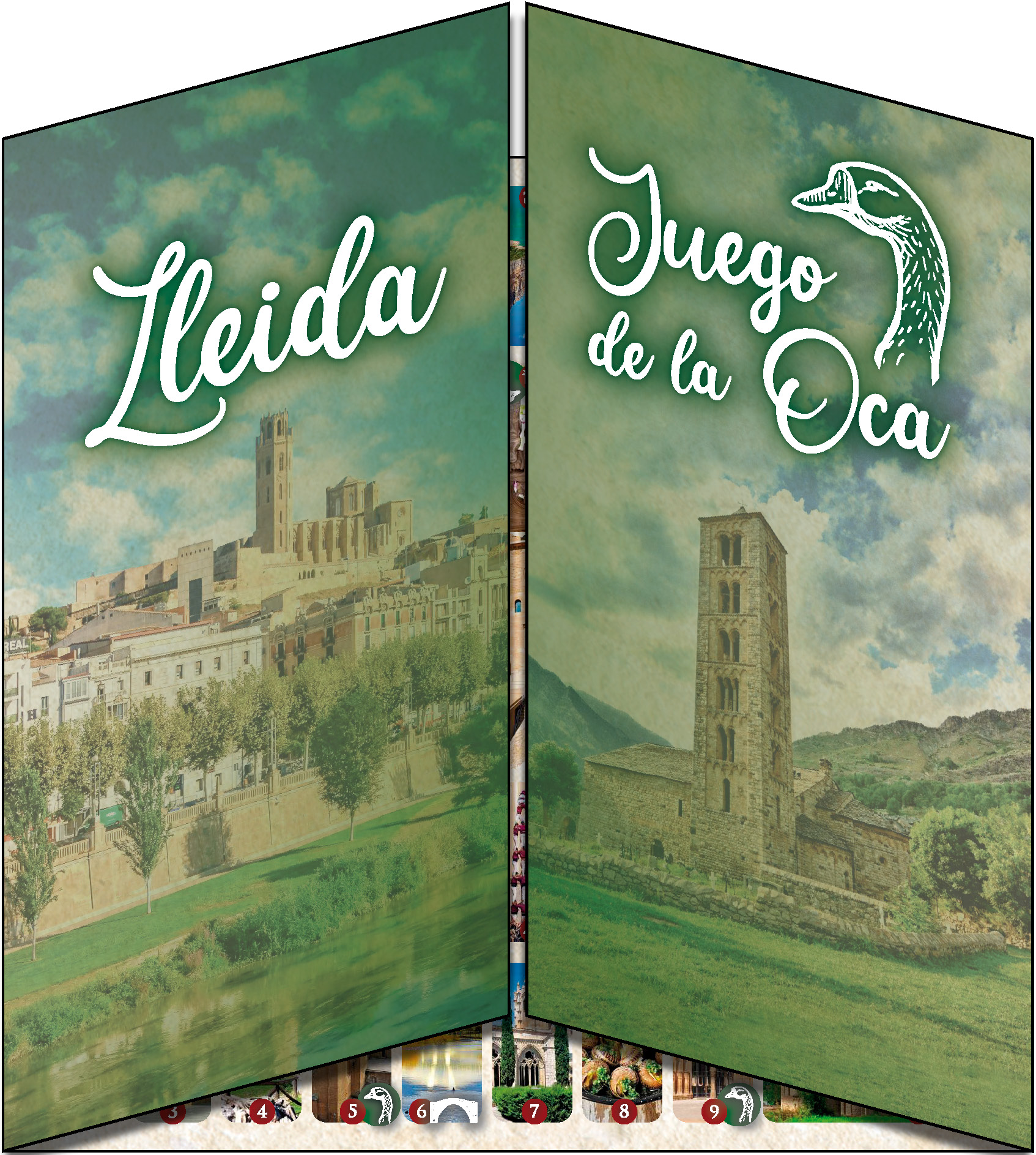 juego oca lleida lerida personalizado imprenta graficas maxtor valladolid
