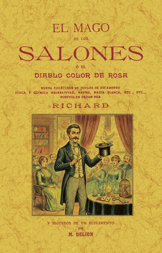 mago salones diablo color rosa graficas maxtor valladolid